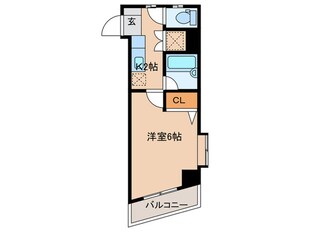 メゾンド高峰の物件間取画像